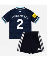 Newcastle United Tino Livramento #2 Venkovní dres pro děti 2026-27 Krátký Rukáv (+ trenýrky)